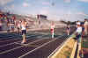 Kristen Keating and Caitlin Doyle start in the 3200 M relay.